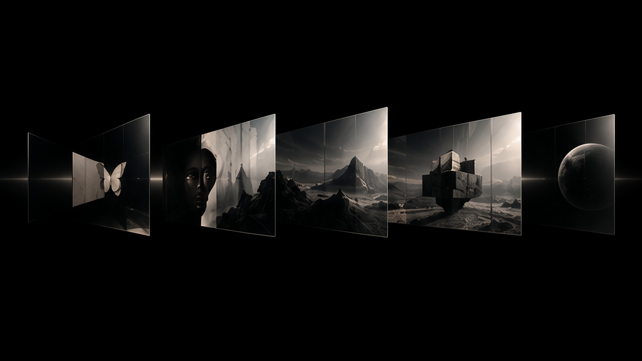 A visual progression from an idea toward growth